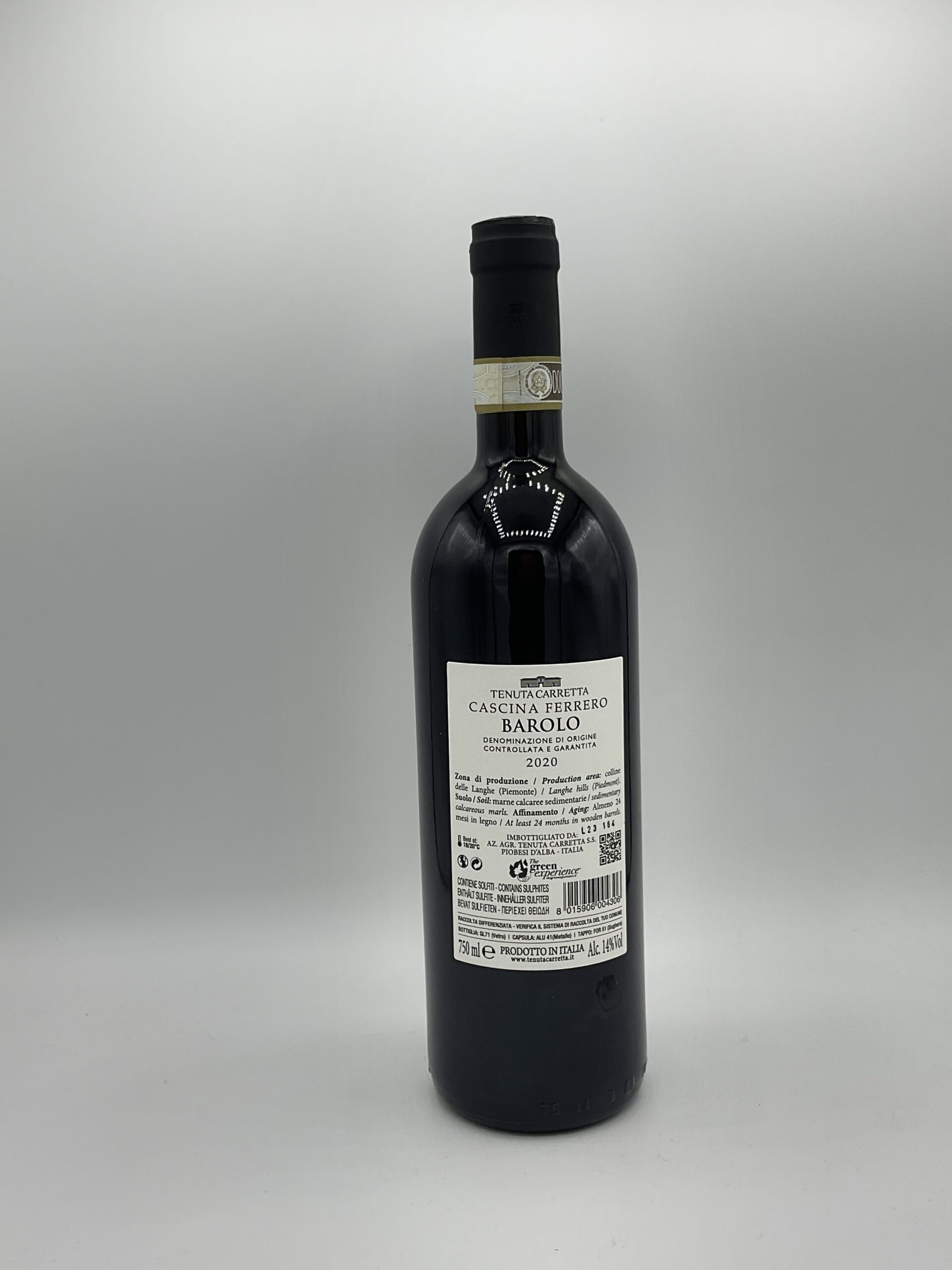 Tenuta Carretta Barolo Cascina Ferrero DOCG 2020 – Bild 2